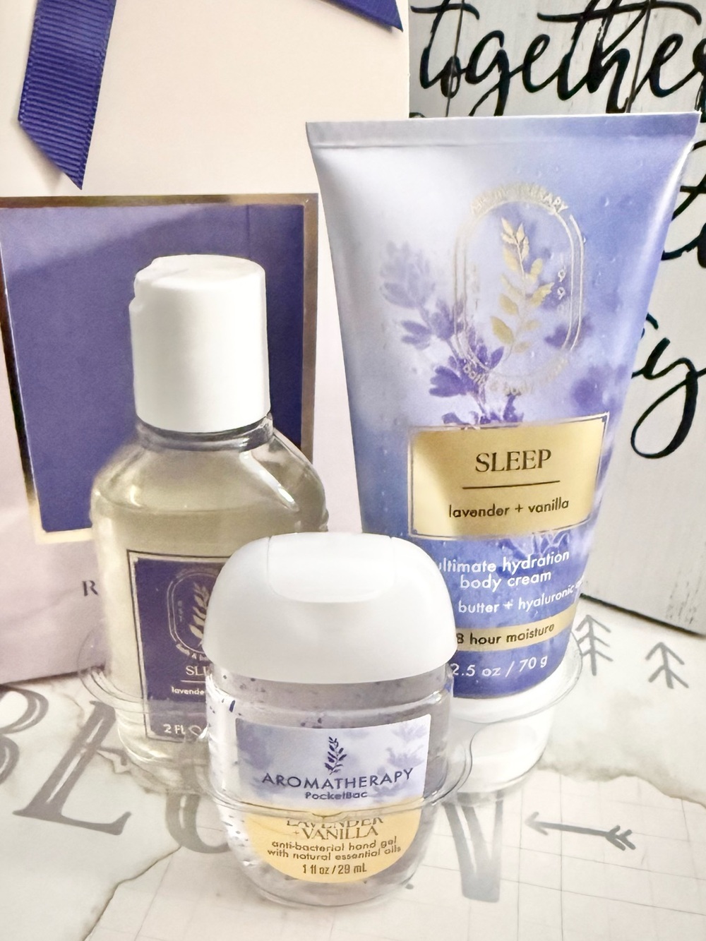 Lavender Vanilla Sleep Bundle